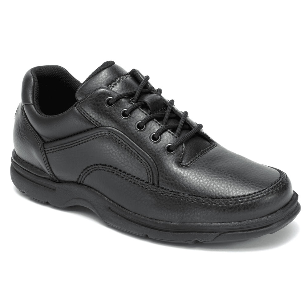 Rockport Mens Ridgefield Eureka - Sneakers Black - GWN615980